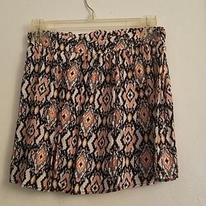 Patterned skirt